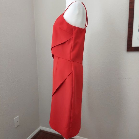 Elliat by Revolve The Shot Tulip Asymetrical Red Dress  Sz S - Picture 7 of 15